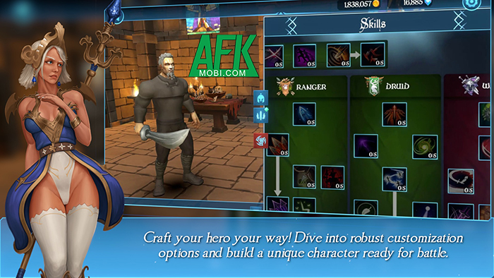 Lập đội chiến binh để khám phá và chiến đấu trong game Aeon's Legends - Idle RPG 3 Lập đội chiến binh để khám phá và chiến đấu trong game Aeon's Legends - Idle RPG 3