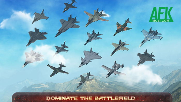 Điều khiển phi cơ chiến đấu trên không trong AeroMayhem PvP: Air Combat Ace 3 Điều khiển phi cơ chiến đấu trên không trong AeroMayhem PvP: Air Combat Ace 3