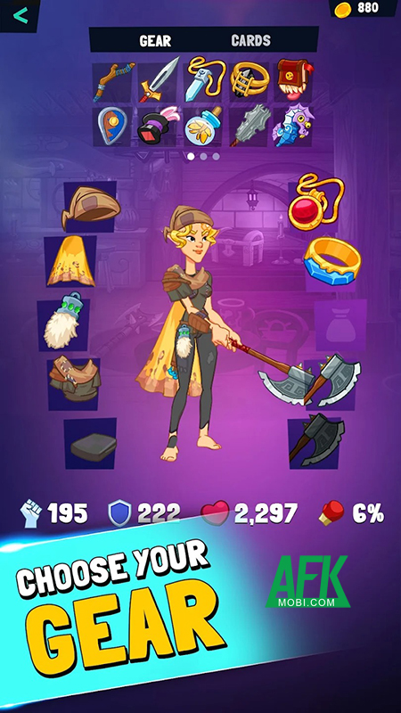 Almost Heroic - Fantasy RPG game nhập vai chiến thuật dùng thẻ bài mới lạ 1