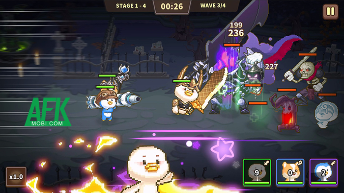 Dẫn dắt các động vật chiến đấu với bọn quái vật trong Animal Quest: Idle RPG 0 Dẫn dắt các động vật chiến đấu với bọn quái vật trong Animal Quest: Idle RPG 0