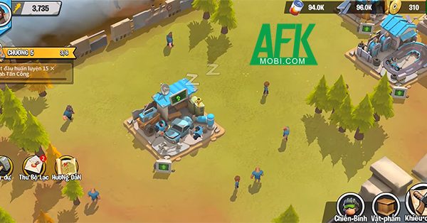 Xây dựng đế chế của bạn trong thế giới linh trưởng làm chủ với game Ape Commandos afkmobi apecommandos 1jpg