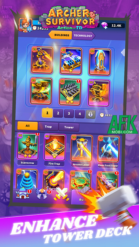 Archer Survivor: Action TD game phòng thủ kết hợp dùng thẻ bài và yếu tố roguelike 1 Archer Survivor: Action TD game phòng thủ kết hợp dùng thẻ bài và yếu tố roguelike 1