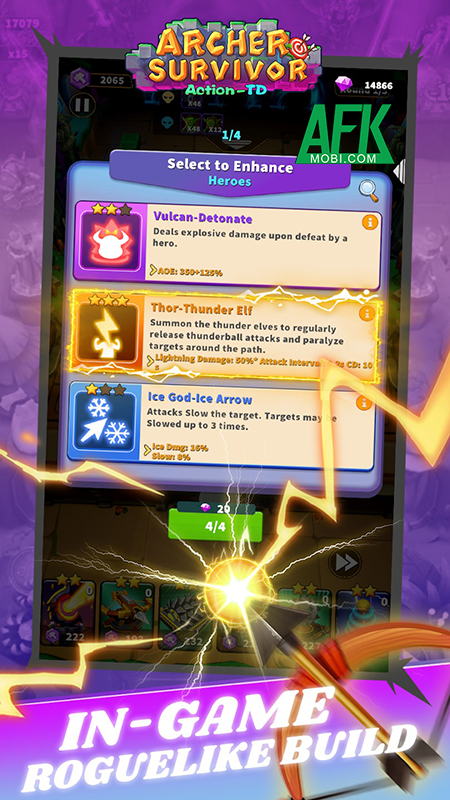 Archer Survivor: Action TD game phòng thủ kết hợp dùng thẻ bài và yếu tố roguelike 2 Archer Survivor: Action TD game phòng thủ kết hợp dùng thẻ bài và yếu tố roguelike 2