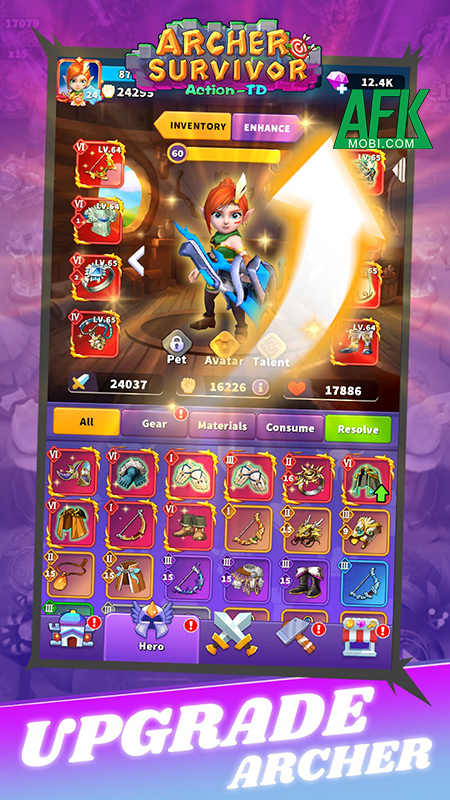 Archer Survivor: Action TD game phòng thủ kết hợp dùng thẻ bài và yếu tố roguelike 3 Archer Survivor: Action TD game phòng thủ kết hợp dùng thẻ bài và yếu tố roguelike 3