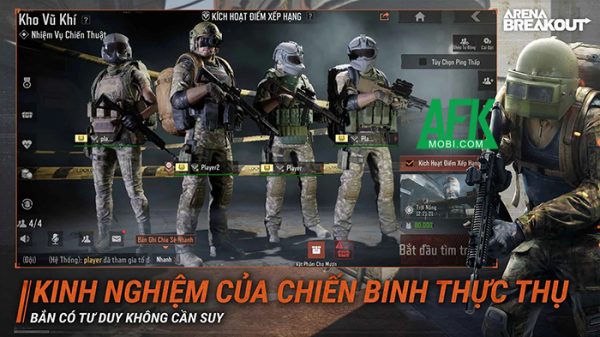 Arena Breakout sắp được phát hành chính thức tại thị trường Việt Nam bởi VNGGames afkmobi arenabreakoutvng 1jpg