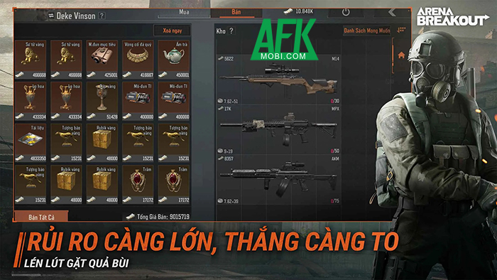 Arena Breakout sắp được phát hành chính thức tại thị trường Việt Nam bởi VNGGames 4