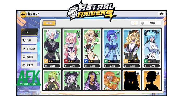 Astral Raiders cho game thủ tập hợp đội hình các nữ waifu điều khiển mecha của mình 0