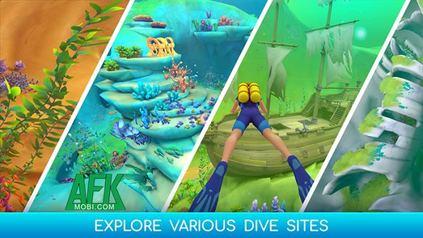Bắt đầu những cuộc phiêu lưu khám phá lòng đại dương trong game Aquatica afkmobi auqatica 1jpg