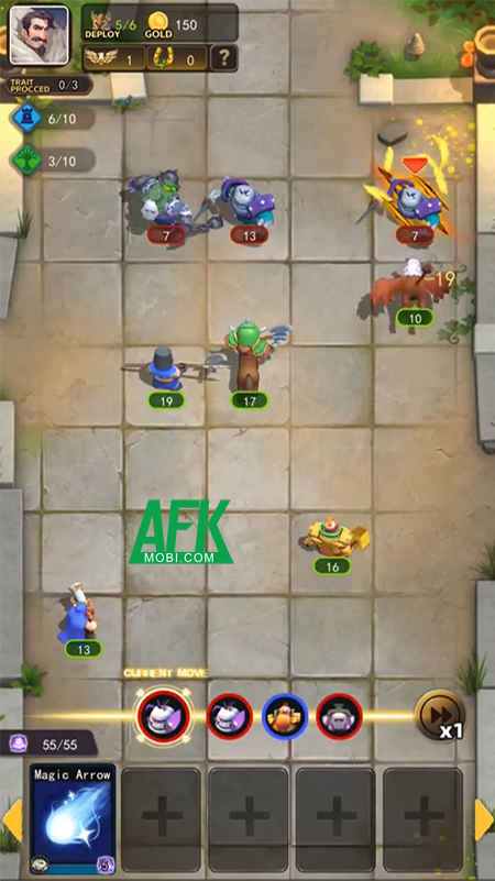 Auto Move Hero game chiến thuật cờ tự động theo phong cách roguelike 2 Auto Move Hero game chiến thuật cờ tự động theo phong cách roguelike 2