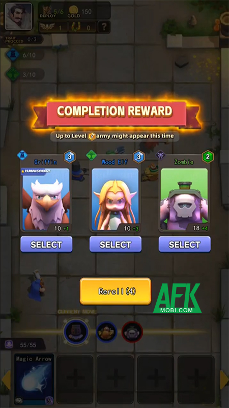 Auto Move Hero game chiến thuật cờ tự động theo phong cách roguelike 3 Auto Move Hero game chiến thuật cờ tự động theo phong cách roguelike 3