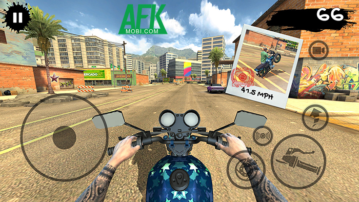 Tự do lái xe mô tô và thực hiện các động tác mạo hiểm trong Bike games 2 Tự do lái xe mô tô và thực hiện các động tác mạo hiểm trong Bike games 2