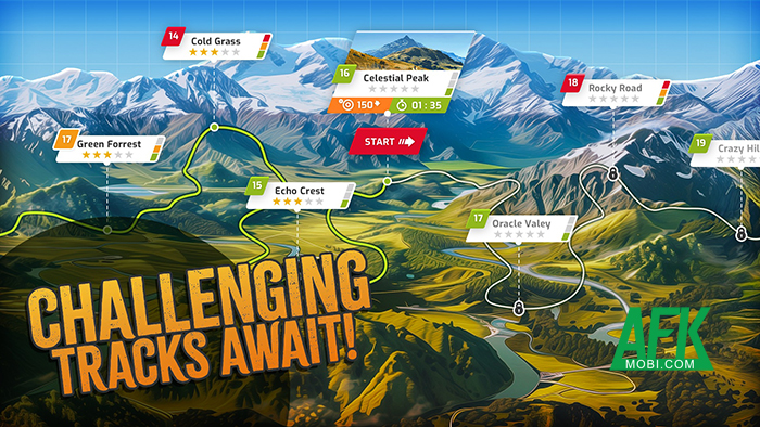 Trải nghiệm cảm giác gay cắn khi đạp xe đổ đèo trong Bike Rider GO: Cycle Race MTB 1 Trải nghiệm cảm giác gay cắn khi đạp xe đổ đèo trong Bike Rider GO: Cycle Race MTB 1