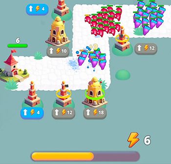 Chống lại các đợt quái vật chất nhầy trong game phòng thủ Blob Attack: Tower Defense 29 Chống lại các đợt quái vật chất nhầy trong game phòng thủ Blob Attack: Tower Defense afkmobi blobattack 1jpg