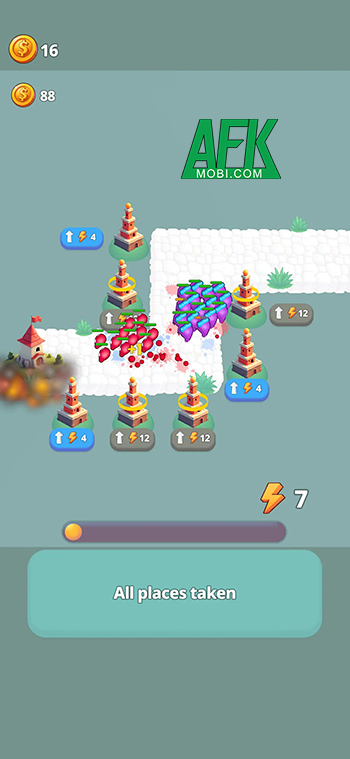 Chống lại các đợt quái vật chất nhầy trong game phòng thủ Blob Attack: Tower Defense 1 Chống lại các đợt quái vật chất nhầy trong game phòng thủ Blob Attack: Tower Defense 1