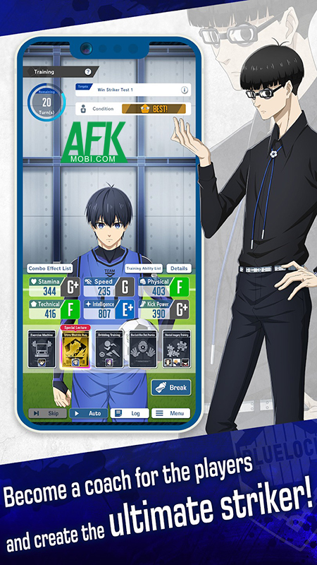 Trở thành huấn luyện viên đào tạo các cầu thủ bóng đá trong BLUE LOCK PWC 0 Trở thành huấn luyện viên đào tạo các cầu thủ bóng đá trong BLUE LOCK PWC 0