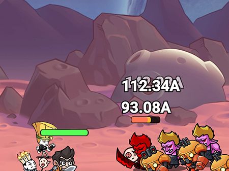 Tập hợp và dẫn dắt các nhân vật đến từ đa vũ trụ trong game nhàn rỗi Brawl Heroes 2 afkmobi brawlheroes 1 1