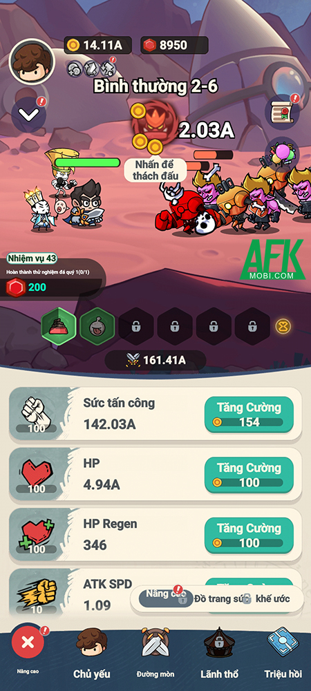 Tập hợp và dẫn dắt các nhân vật đến từ đa vũ trụ trong game nhàn rỗi Brawl Heroes 2 1