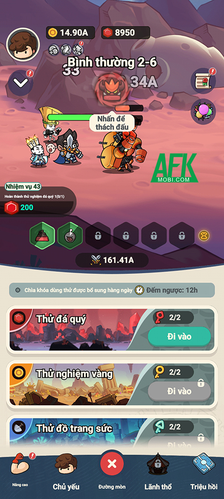 Tập hợp và dẫn dắt các nhân vật đến từ đa vũ trụ trong game nhàn rỗi Brawl Heroes 2 3