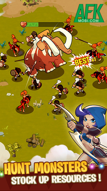 Brutal War cho người chơi bắt đầu hành trình gầy dựng bộ tộc tiền sử của mình 1 Brutal War cho người chơi bắt đầu hành trình gầy dựng bộ tộc tiền sử của mình 1