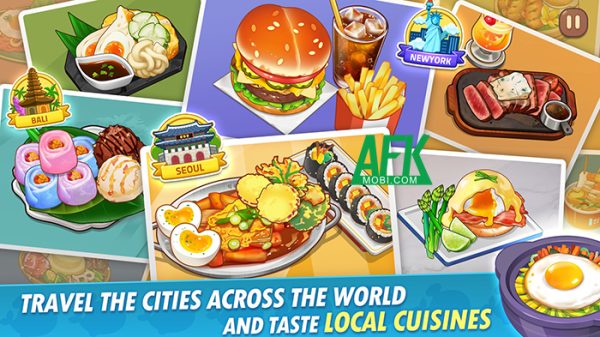 BTS Cooking On đưa bạn bắt đầu hành trình ẩm thực vòng quanh thế giới cùng các TinyTAN afkmobi btscookingon 1jpg