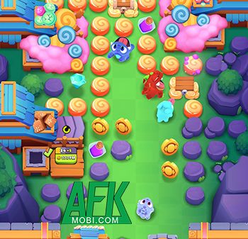 Cùng các Chompet đáng yêu khám phá Sweetopia trong Candy Critters: Idle Merge afkmobi candycritters 1jpg