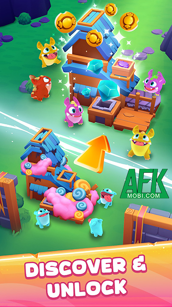 Cùng các Chompet đáng yêu khám phá Sweetopia trong Candy Critters: Idle Merge 2 Cùng các Chompet đáng yêu khám phá Sweetopia trong Candy Critters: Idle Merge 2