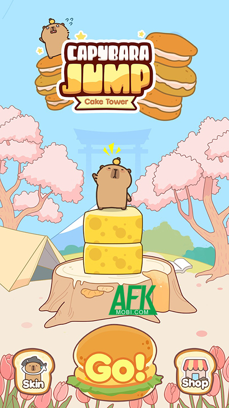 Nhảy để xây tháp bánh cùng chuột lang nước với game Capybara Jump: Cake Tower 0 Nhảy để xây tháp bánh cùng chuột lang nước với game Capybara Jump: Cake Tower 0