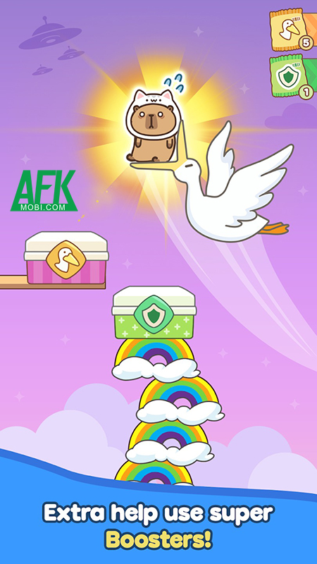 Nhảy để xây tháp bánh cùng chuột lang nước với game Capybara Jump: Cake Tower 2 Nhảy để xây tháp bánh cùng chuột lang nước với game Capybara Jump: Cake Tower 2