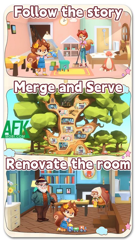 Casey's Treehouse đưa bạn giúp đỡ cô nàng sóc sửa chữa lại ngôi nhà trên cây 1 Casey's Treehouse đưa bạn giúp đỡ cô nàng sóc sửa chữa lại ngôi nhà trên cây 1