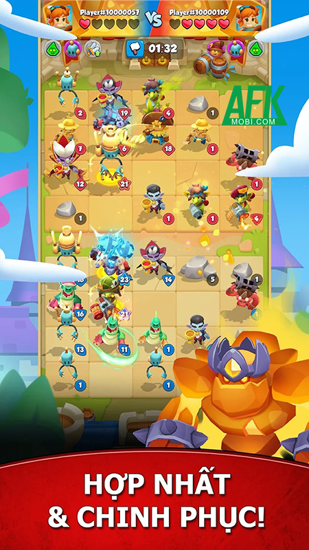 Castle Duels: PvP Merge Battle nơi các game thủ so tài chiến thuật và sự may mắn 2