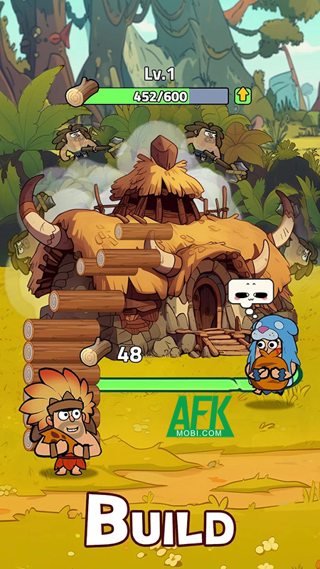 Bước vào thế giới tiền sử và trở thành tộc trưởng của một bộ lạc tiền sử trong Cavecraft 1 Bước vào thế giới tiền sử và trở thành tộc trưởng của một bộ lạc tiền sử trong Cavecraft 1