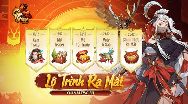 Game hot Chân Vương 3Q Mobile ấn định ngày ra mắt afkmobi chan vuong 3q an dinh ra mat anh 2jpg 1