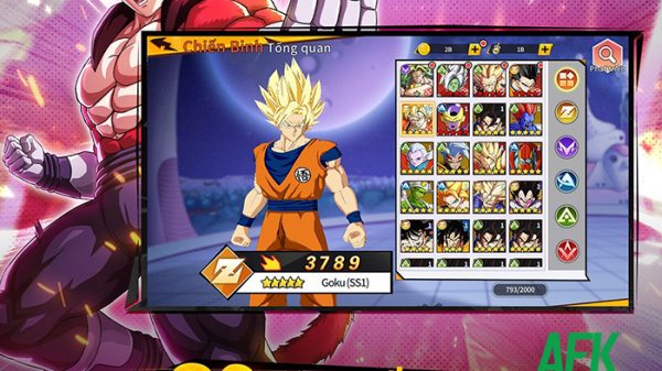 Top 10 game mobile lấy chủ đề anime/manga vừa ra mắt cách đây không lâu afkmobi chienbinhsieucap 1jpg