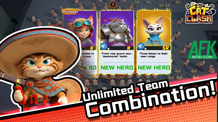 Clash Cats - survivor io mời bạn trực tiếp dẫn dắt các anh hùng mèo chiến đấu 2 Clash Cats - survivor io mời bạn trực tiếp dẫn dắt các anh hùng mèo chiến đấu 2