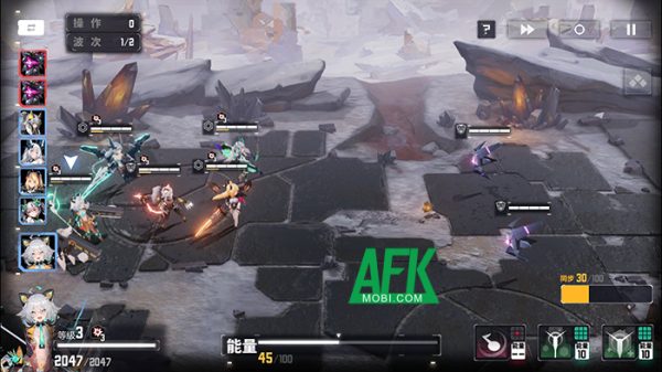 Cross Core cho người chơi được tập hợp và dẫn dắt các nữ chiến binh mecha afkmobi crosscore 1jpg