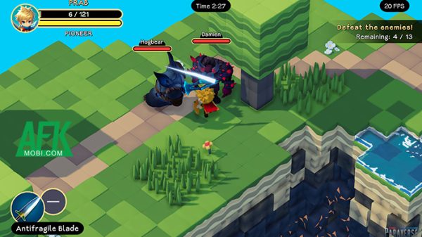 Cube Hero Odyssey – Nhập vai anh hùng nhỏ trong cuộc phiêu lưu tiêu diệt quái vật afkmobi cubeheroodyssey 1jpg