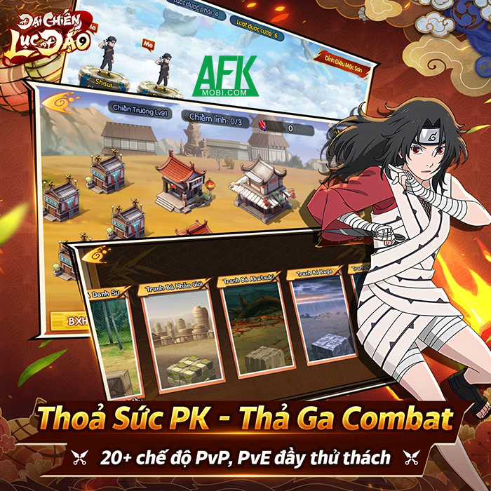 Tổng hợp gift code game Đại Chiến Lục Đạo - Học Viện Nhẫn Thuật mới nhất trong tháng 2