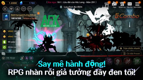 Dark Sword – The Rising đưa game thủ vào hành trình chiến đấu lấy lại ánh sáng cho thế giới afkmobi darkswordtherising 1jpg