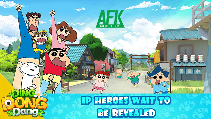 Ding Dong Dang game mô phỏng mạng xã hội lấy chủ đề Shin – Cậu bé bút chì 1