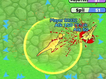 Dino Master IO đưa các game thủ điều khiển khủng long để chiến đấu sinh tồn afkmobi dinomasterio 1jpg