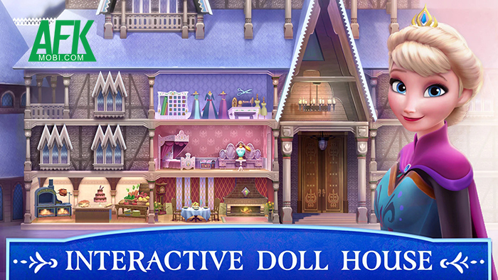Khám phá lâu đài Arendelle trong phim Frozen tại game Disney Frozen Royal Castle 0