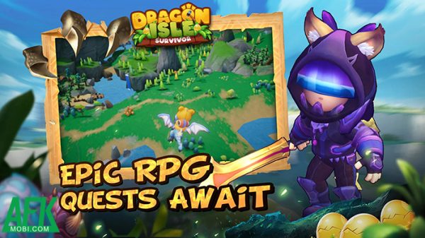 Bắt đầu công cuộc sinh tồn trên một hành tinh xa lạ trong game Dragon Isle: Survivor 30 Bắt đầu công cuộc sinh tồn trên một hành tinh xa lạ trong game Dragon Isle: Survivor afkmobi dragonislesurvivor 1jpg