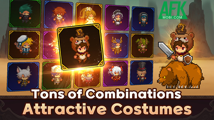 Bắt đầu cuộc hành trình truy tìm rồng xanh trong game nhàn rỗi Dragon Slayer: IDLE RPG 2