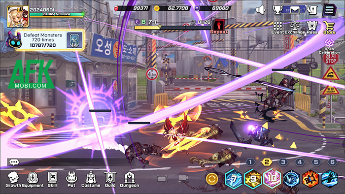 Bắt đầu hành trình giải cứu Trái Đất cùng Myu trong game DragonSpear: Myu Idle RPG 1