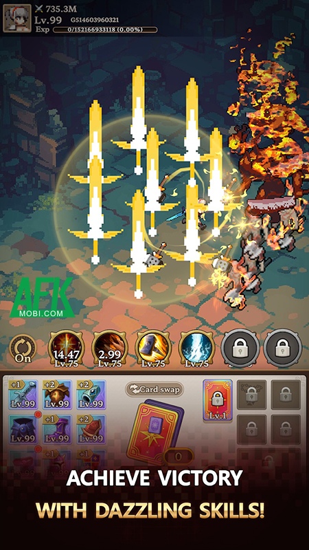 Nhập vai nữ chiến binh và bắt đầu khám phá ngục tối trong Dungeon Sisters: IDLE RPG 2