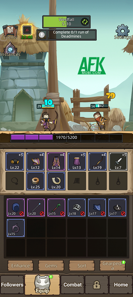 Đánh bại các kẻ thù từ Vương quốc Bóng tối trong game idle Epic Quest - Dungeon Crawler 0 Đánh bại các kẻ thù từ Vương quốc Bóng tối trong game idle Epic Quest - Dungeon Crawler 0