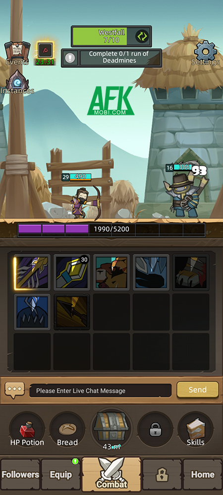 Đánh bại các kẻ thù từ Vương quốc Bóng tối trong game idle Epic Quest - Dungeon Crawler 1 Đánh bại các kẻ thù từ Vương quốc Bóng tối trong game idle Epic Quest - Dungeon Crawler 1