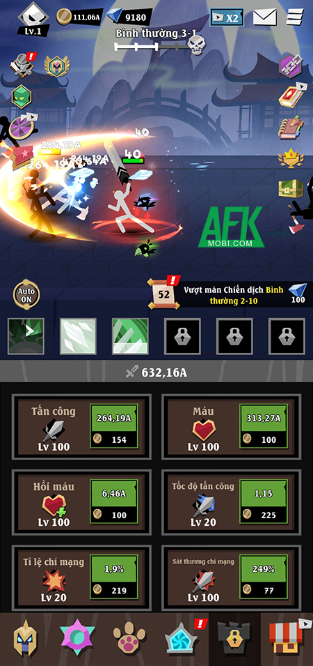 Hóa thân anh hùng người que chiến đấu chống lại bóng tối trong Epic Stickman: RPG Idle Game 0 Hóa thân anh hùng người que chiến đấu chống lại bóng tối trong Epic Stickman: RPG Idle Game 0