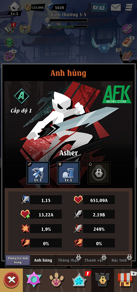 Hóa thân anh hùng người que chiến đấu chống lại bóng tối trong Epic Stickman: RPG Idle Game 2 Hóa thân anh hùng người que chiến đấu chống lại bóng tối trong Epic Stickman: RPG Idle Game 2