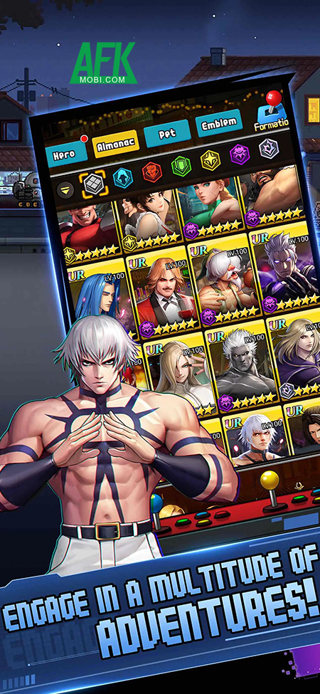 Fighting Force: Street Brawl game đấu tướng rảnh tay lấy chủ đề The King of Fighters 4 Fighting Force: Street Brawl game đấu tướng rảnh tay lấy chủ đề The King of Fighters 4